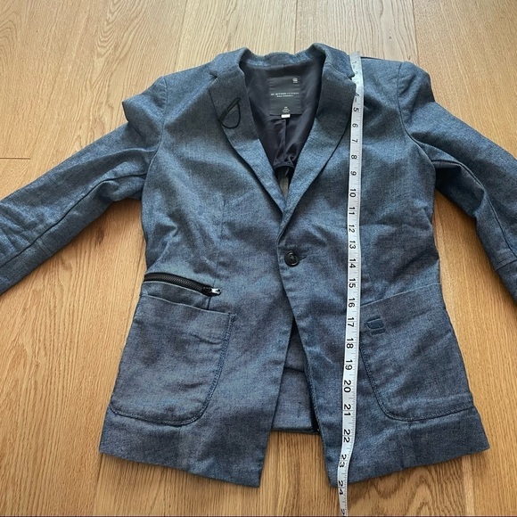 G-star Raw Denim Blue Blazer - 2 - Picture 13 of 14